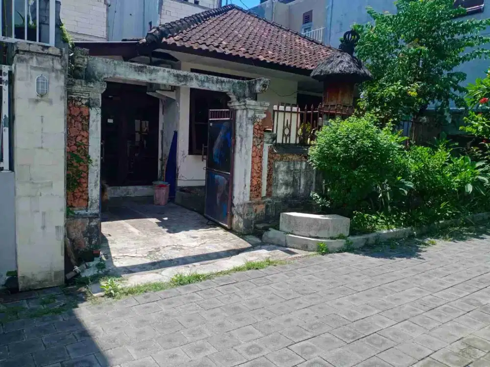 Jual Cepat Rumah 1lt ( Hitung Tanah Saja) Lokasi jl Gunung mas Denpasar Cocok untuk Investasi