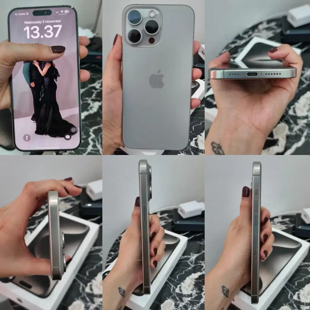 DIJUAL IPHONE 15 PRO MAX 256gb BEKAS/SECOND LIKE NEW