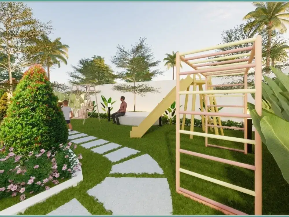 Rumah di Jogja Ada Pos Security 6 Km Ke Malioboro Villa Sejuk