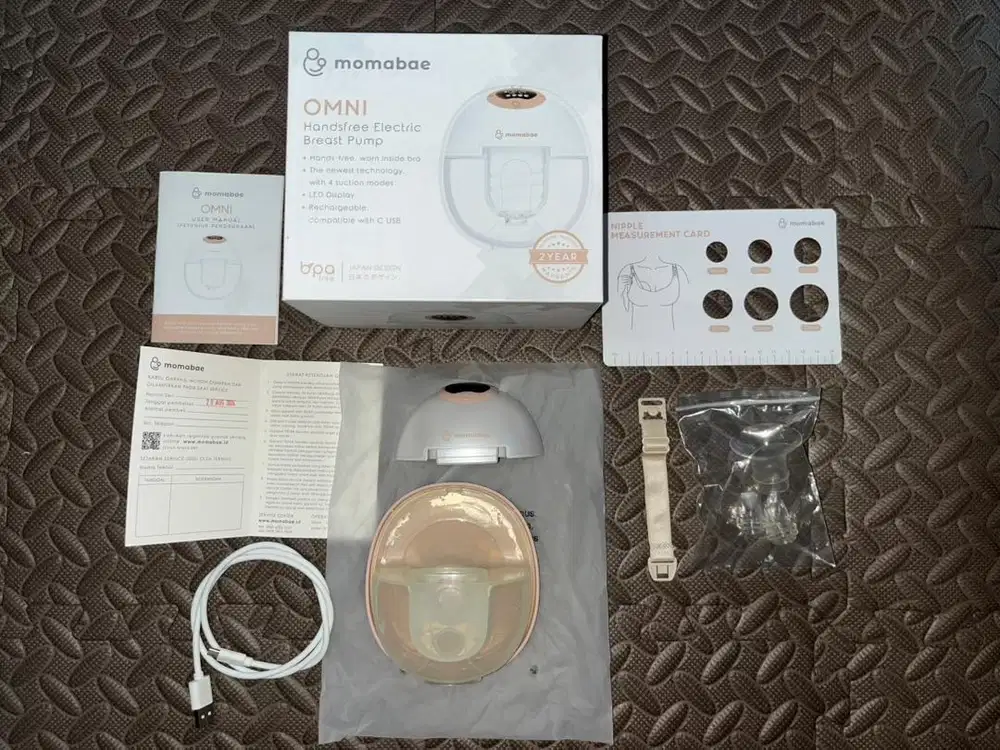 MOMABAE – OMNI Pompa ASI Elektrik Handsfree Breast Pump / POMPA ASI