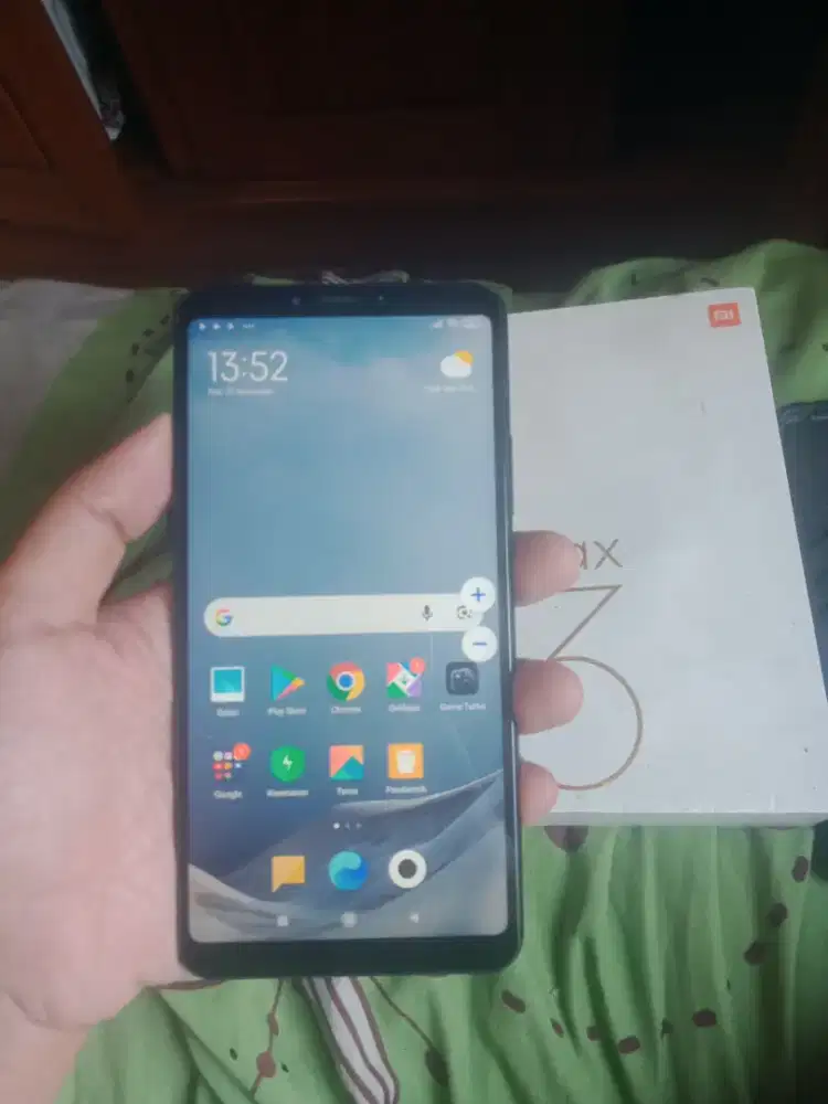 xiaomi mi max 3 ram 4/64 asal skr 800