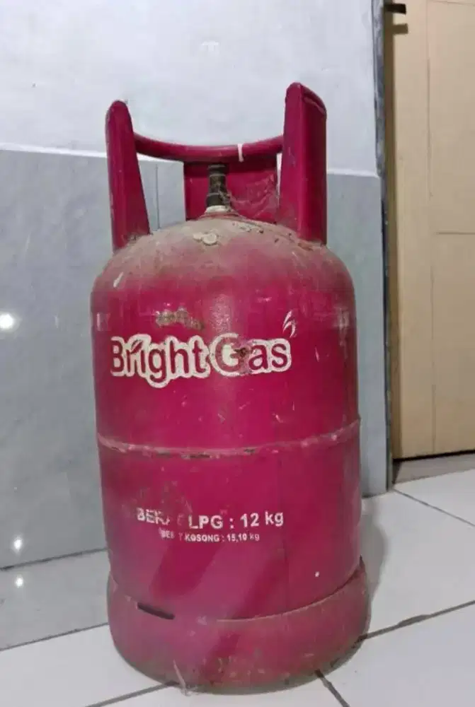 Tabung gas kosong 12 kilo bright gas