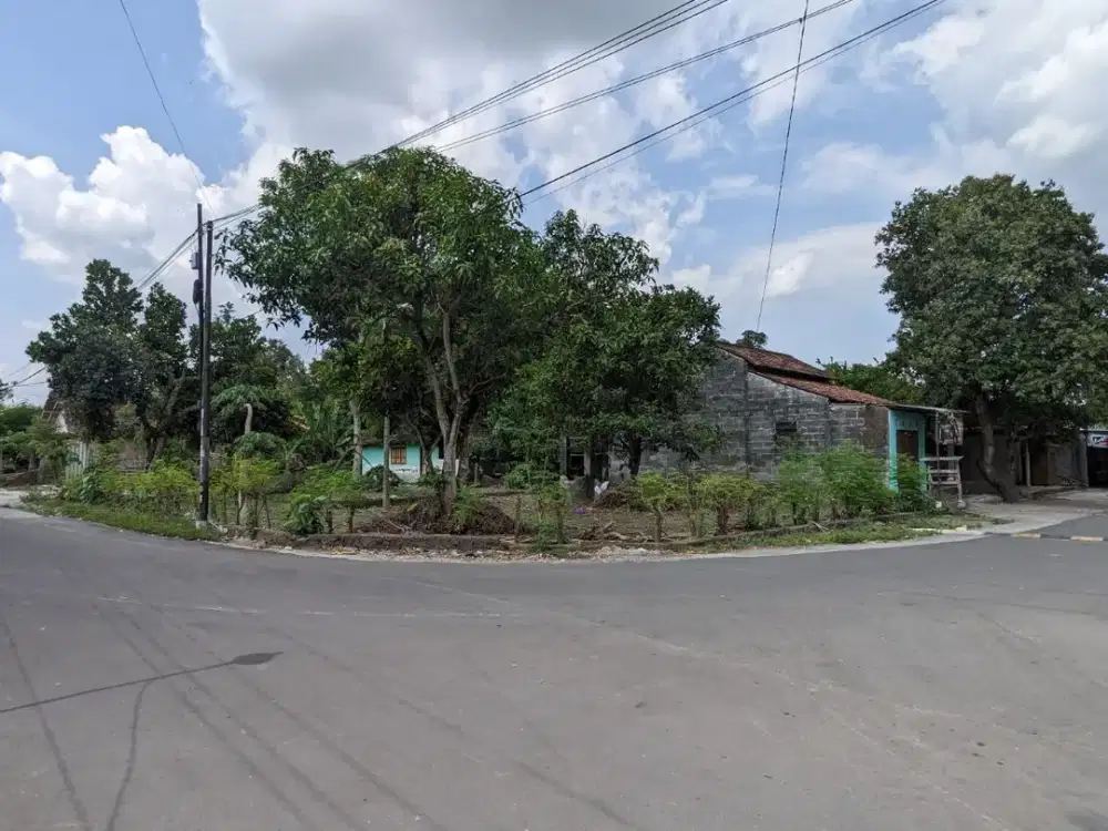 Jual Tanah Purwomartani, Dekat Exit Tol Strategis Jl Jogja-Solo