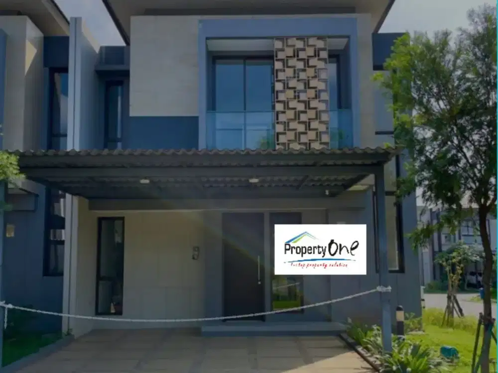 Dijual Rumah Posisi Hook Dalam Cluster Mozia BSD Serpong