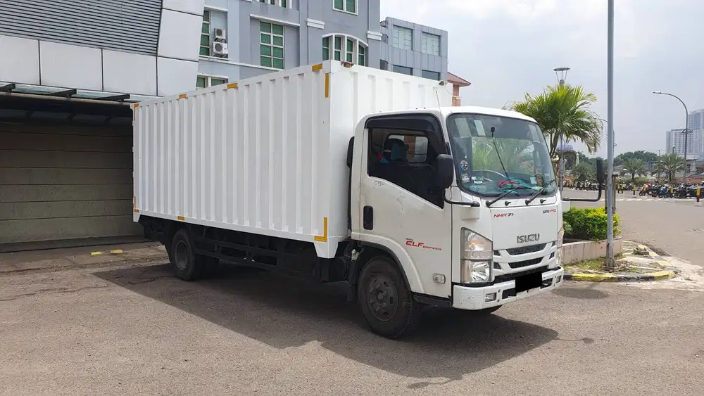 [BEBAS GAGE] Isuzu ELF 125ps 6ban CDD Box Besi Container MT 2019/2020
