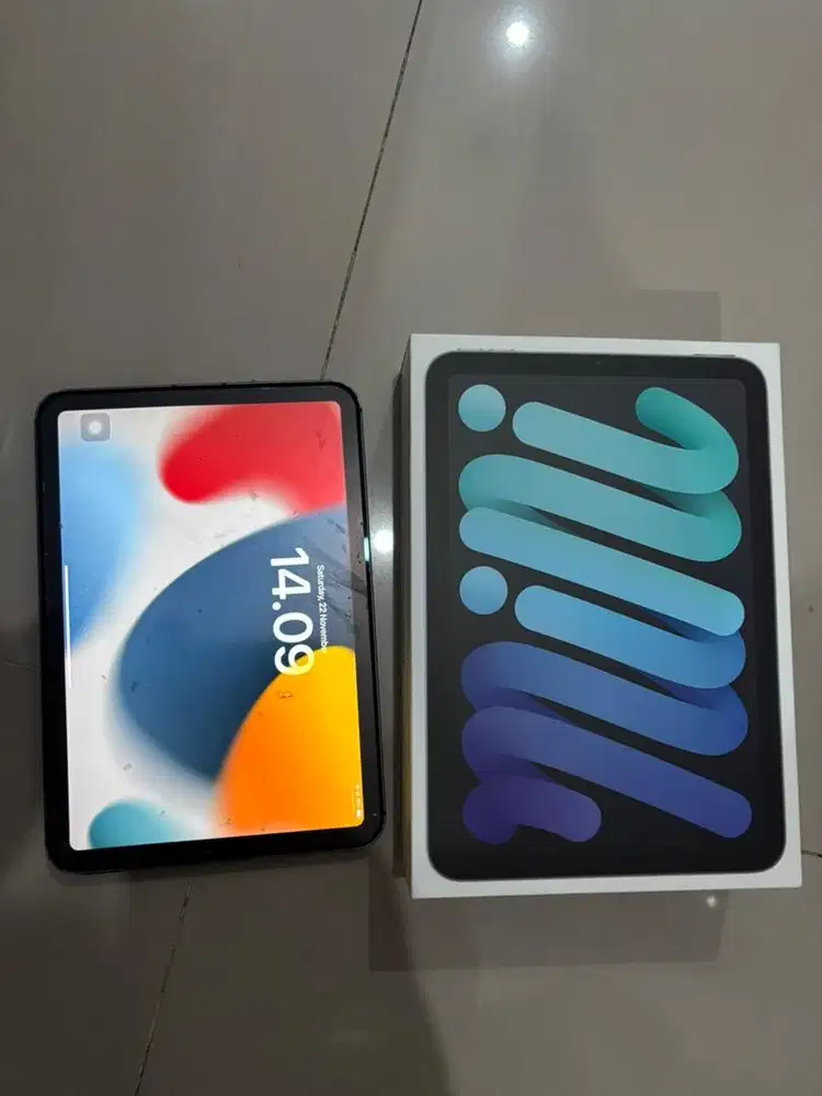 DIJUAL IPAD MINI 6 WIFI CELLULER 64GB ex Ibox starlight second