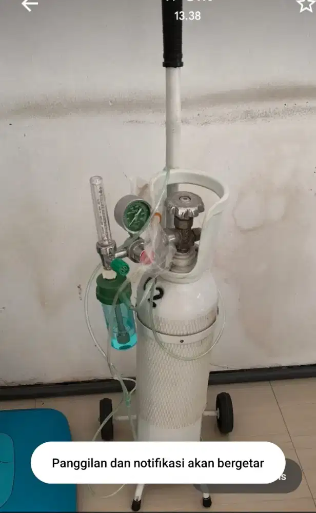 JUAL TABUNG OKSIGEN LENGKAP MULUS.