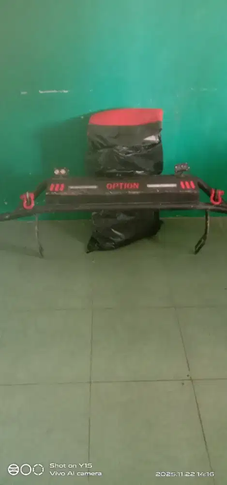 Dijual sarung jok komplit dan tanduk/bumper Avanza.