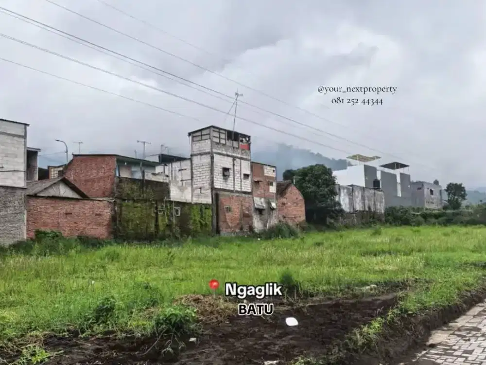 Tanah Dekat Museum Angkut Di Ngaglik Batu Malang