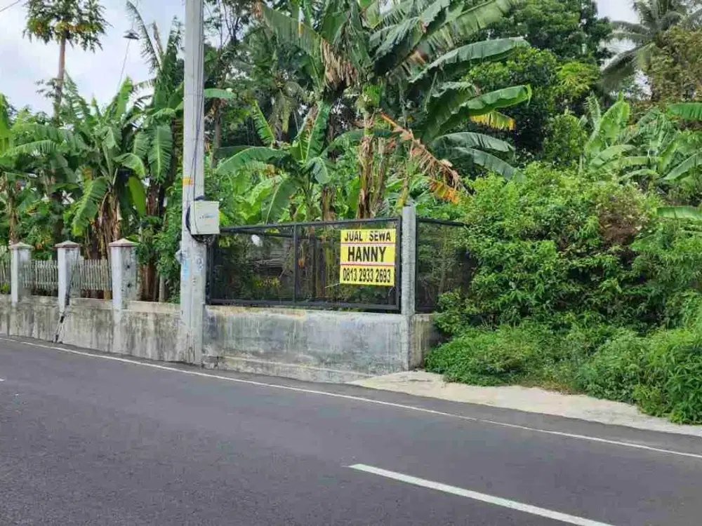djual Tanah strategis pinggir jalan raya tingkir salatiga cocok buat usaha
