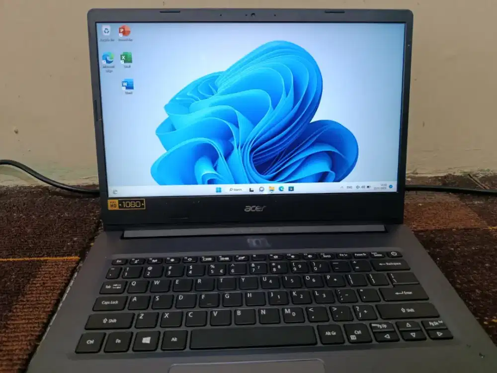 laptop Acer Aspire A314-22 AMD 3020 Ram 4GB SSD 256GB NVME layar fulHD