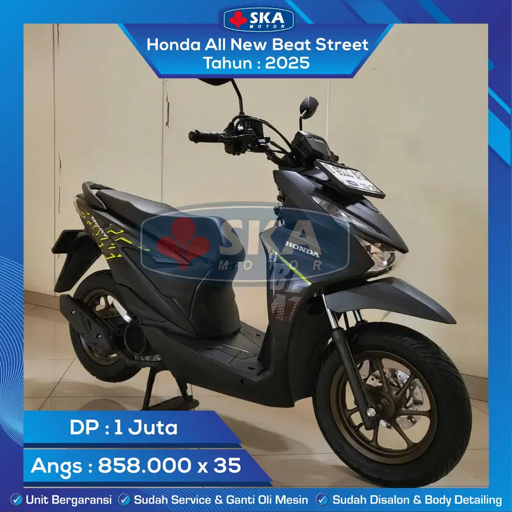 Honda All New Beat Street Tahun 2025
