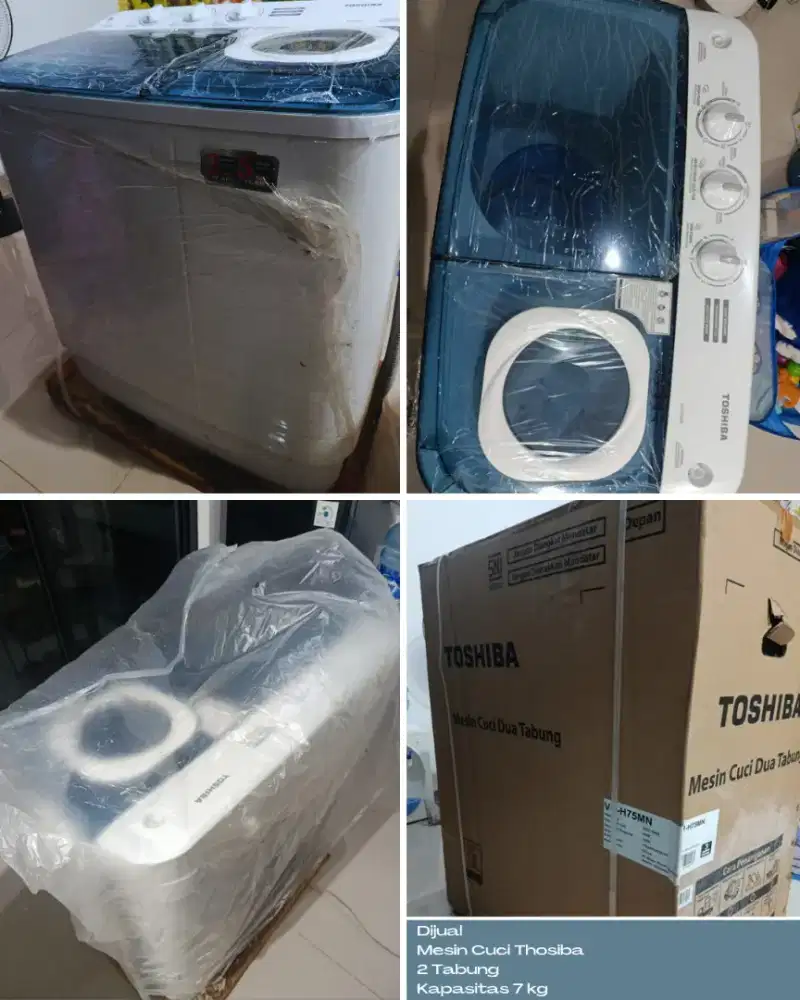 Mesin Cuci Thosiba 2 Tabung