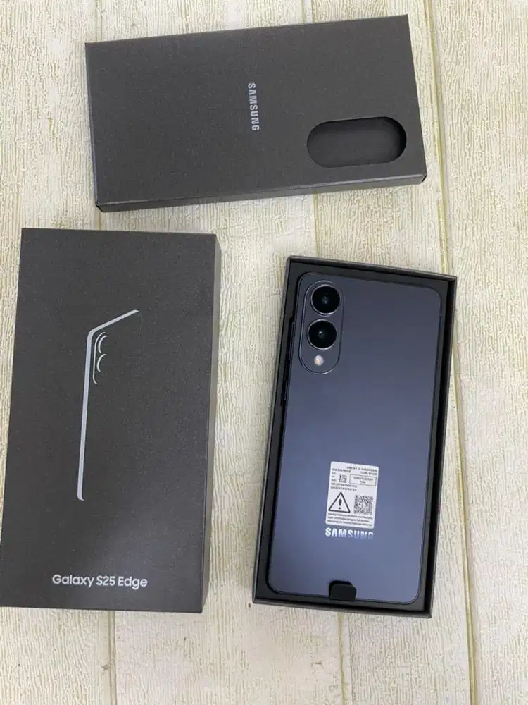 Samsung Galaxy S25 edge 5g 12//512gb garansi resmi sein like new secon