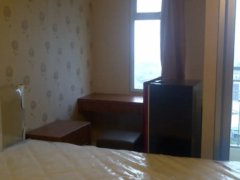 ready unit apartemen green lake sunter,tower southern,tipe studio furnished,view danau