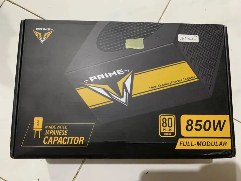 PSU - POWER SUPPLY UNIT PRIME 850W 80+ GOLD FULL MODULAR