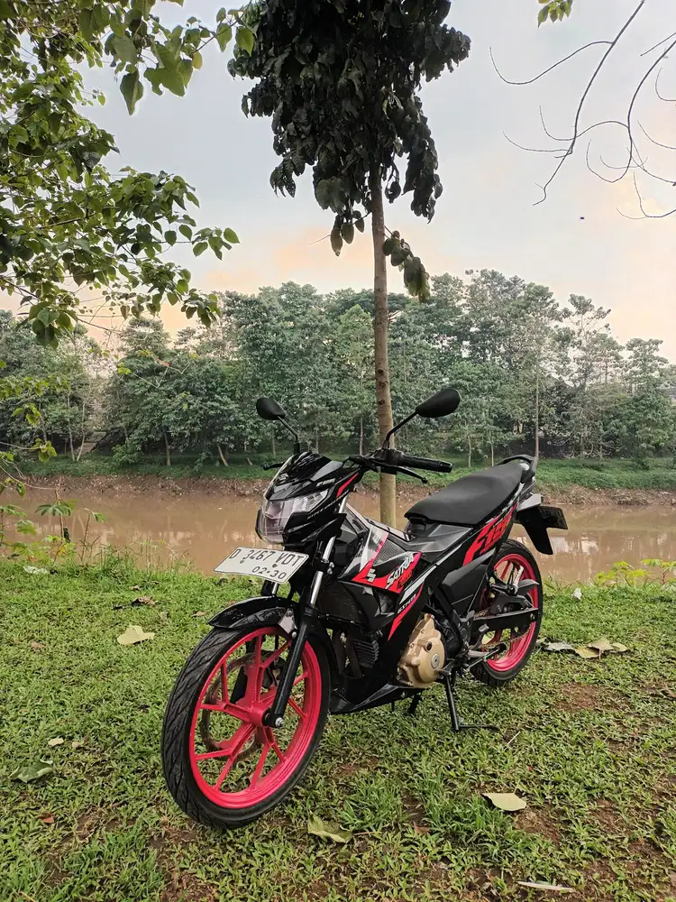 SUZUKI SATRIA F150 TAHUN 2017 KONDISI MULUS