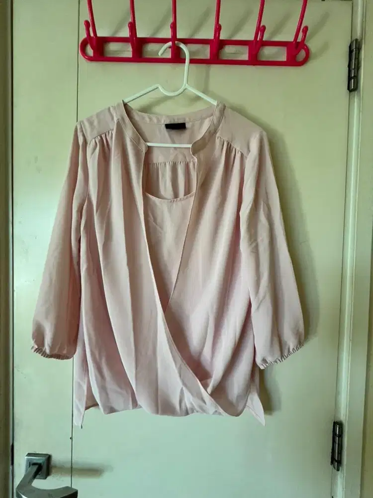 Atasan Pink Polos