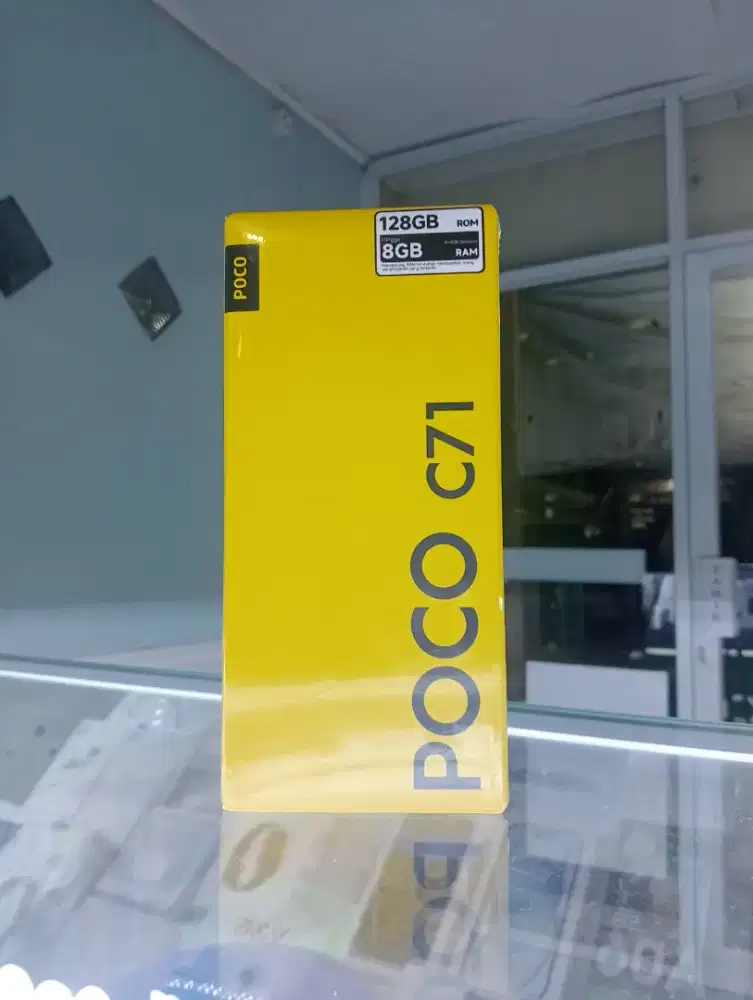 POCO C71 4/128 Garansi resmi