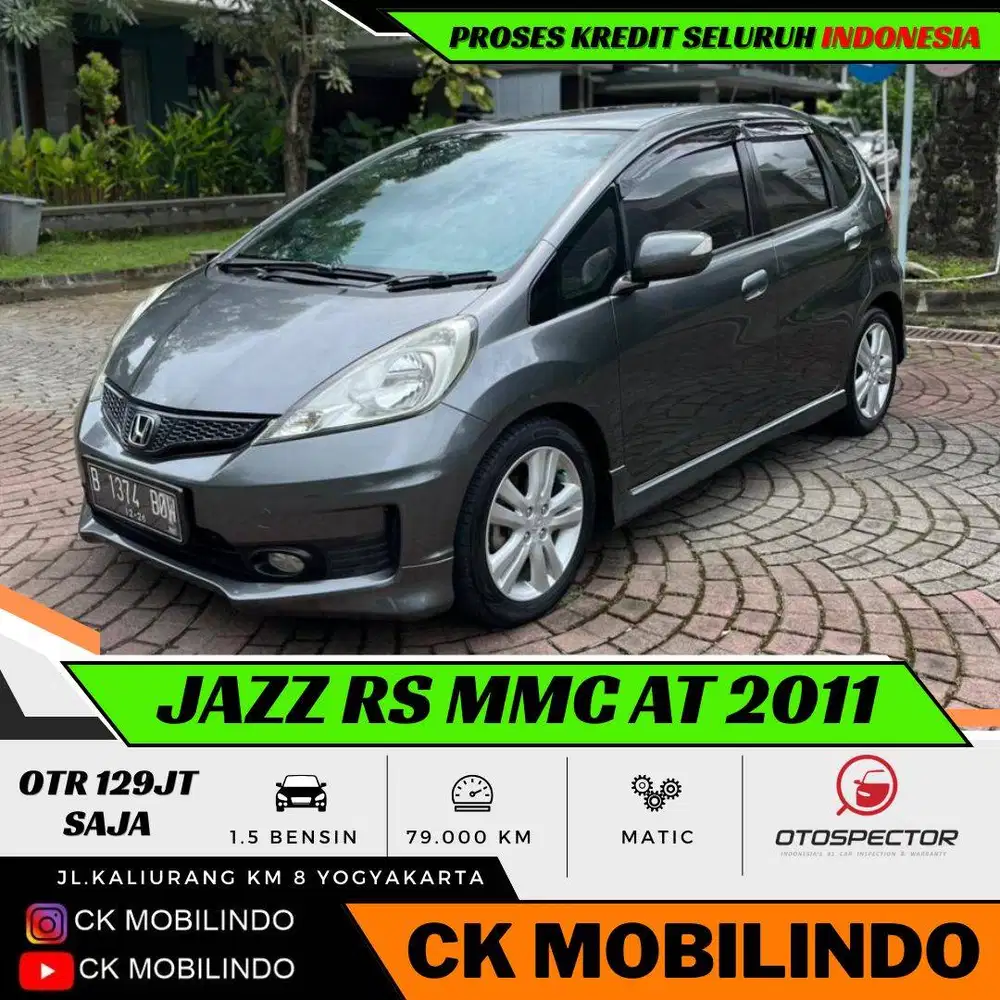 (Km79rb) Honda Jazz RS MMC Matic 2011 ANTIK Pajak Baru Kredit Murah