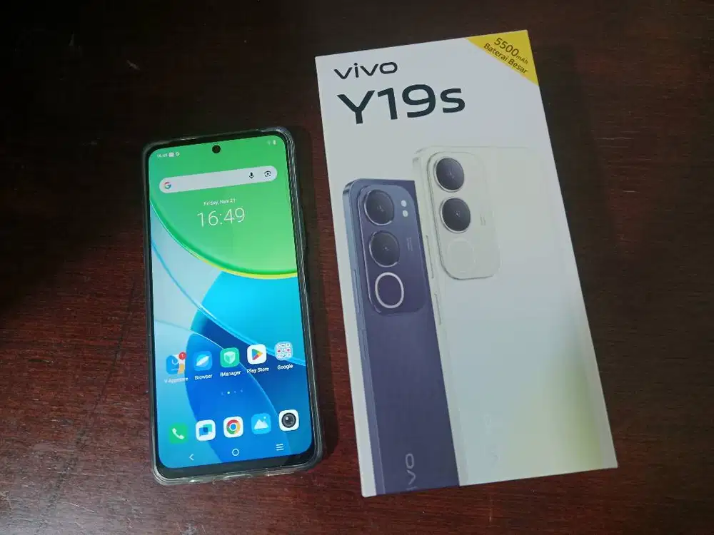 Vivo Y19s bekas, usia 1 tahun
