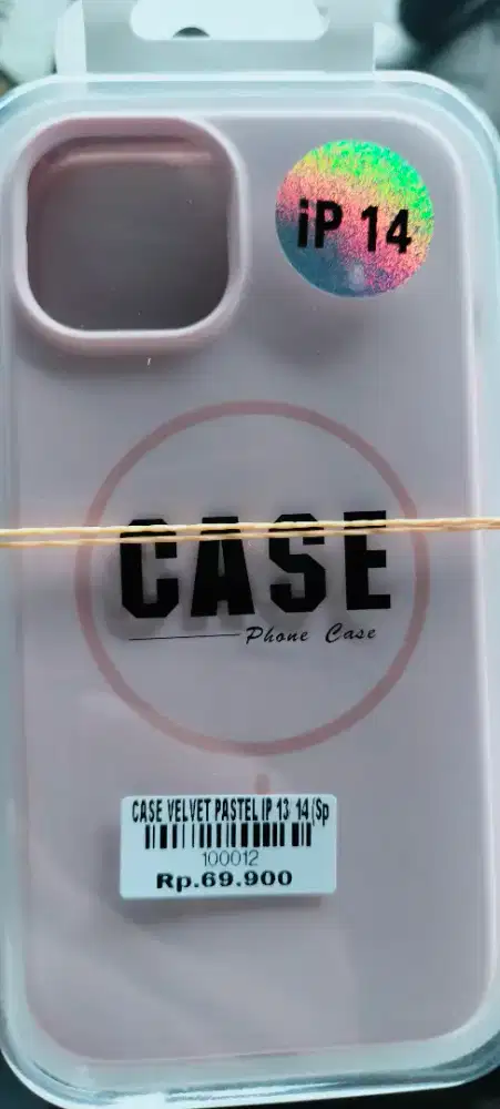 CASE VELVET VASTEL IPHONE 13