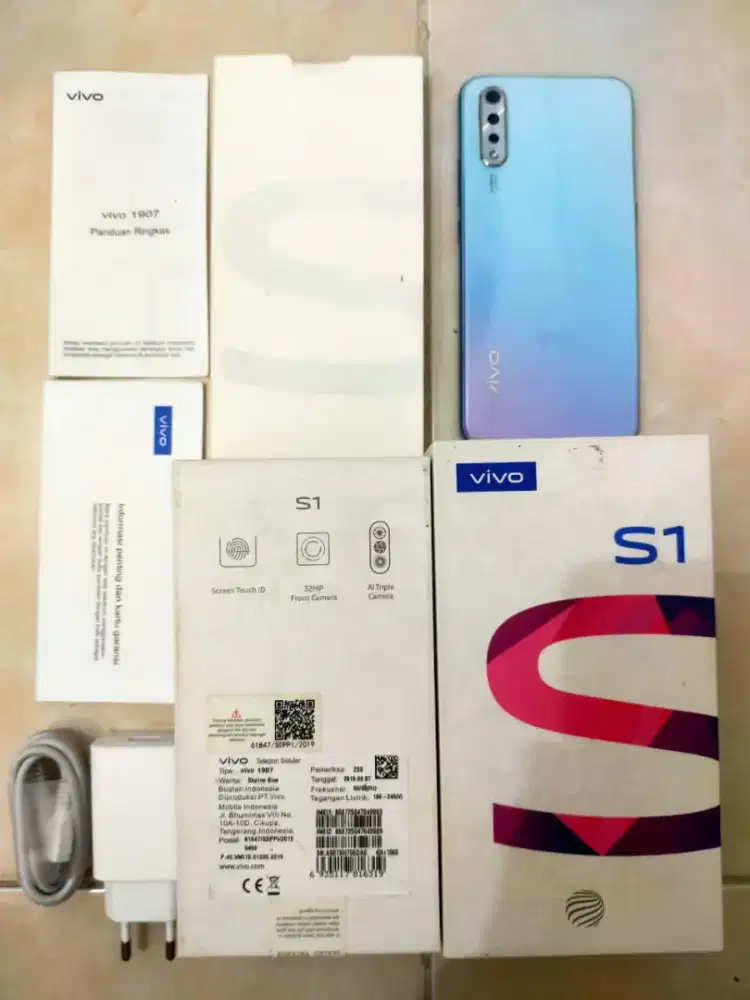 Vivo S1 4/128 asli Vivo bukan barang refurbish