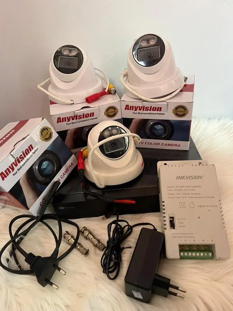 CCTV PAKET 3 kamera (like new murah)