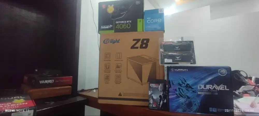 Komputer i5 13400F RTX 4060 8GB RAM 16GB Bergaransi