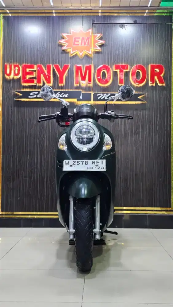ENY MOTOR - HONDA NEW SCOOPY PRESTIGE 2023 GREEN MATTE