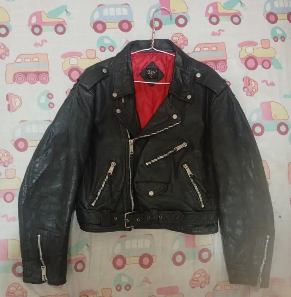 Jual jaket import kulit sapi original