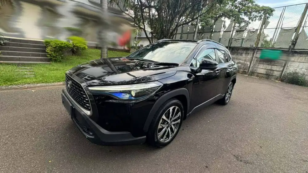 (HARGA CASH) Corolla Cross 18 Hybrid 2022 AT MATIC Hitam B GENAP