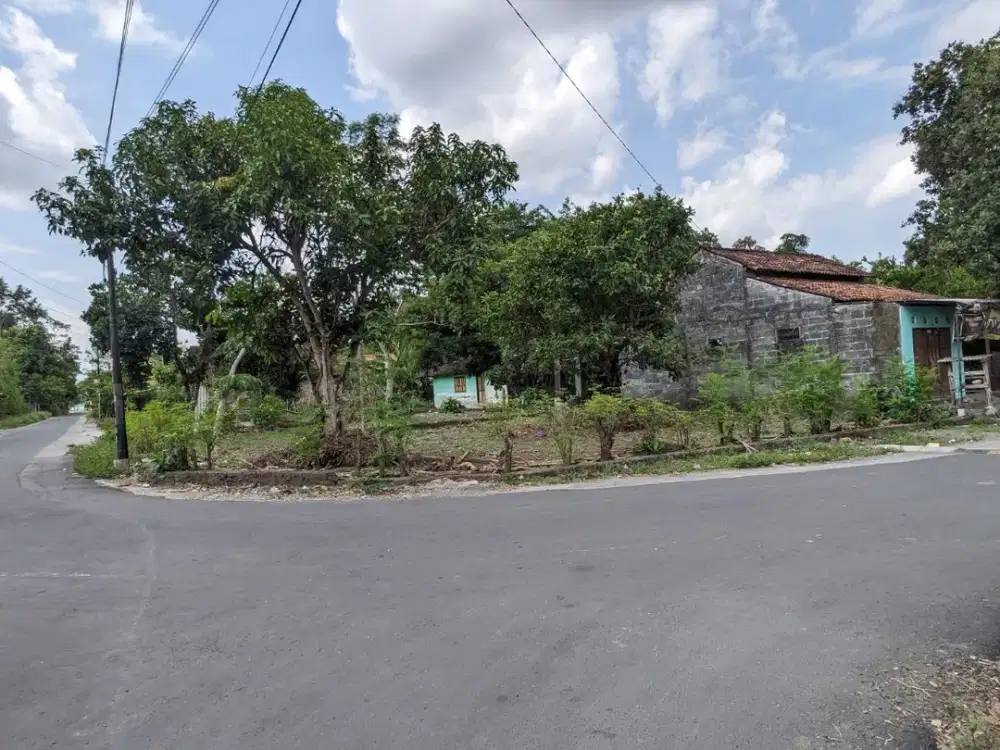 Tanah SHM 3 Unit Terakhir, Utara Candi Kalasan Dekat Jl LPMP