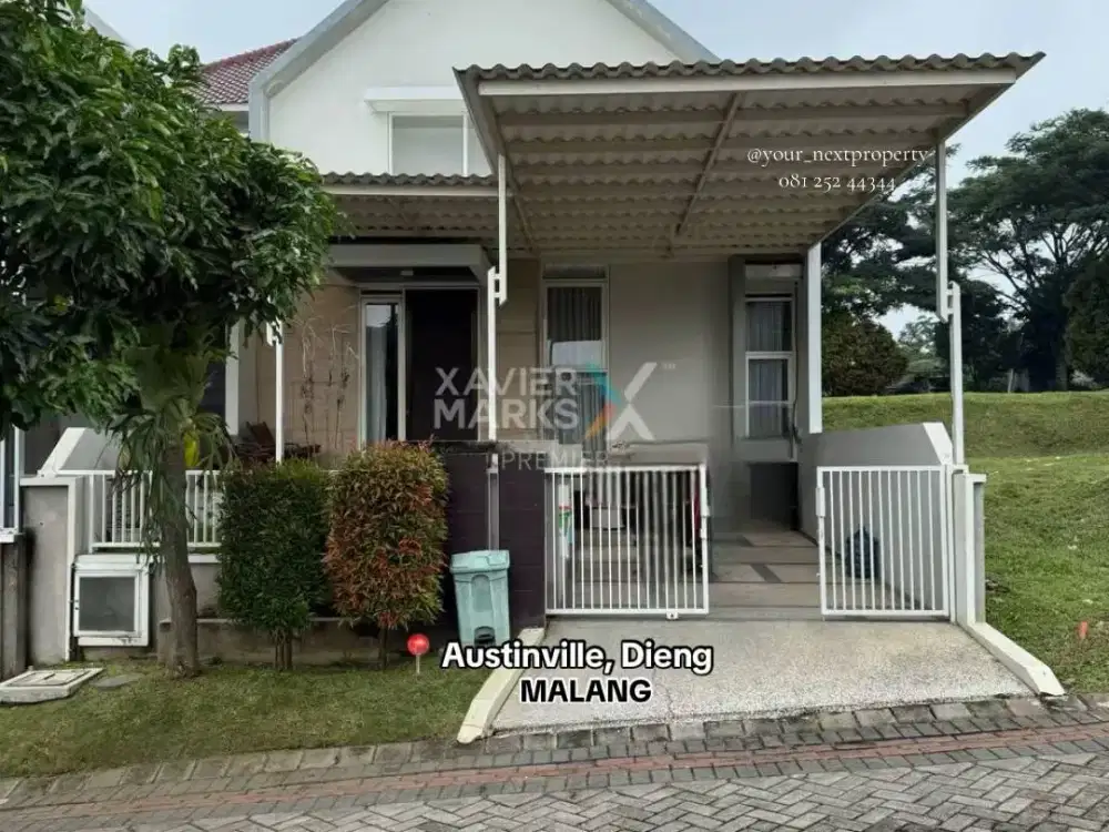 Rumah Modern Minimalis Di Perumahan Austinville, Dieng Malang