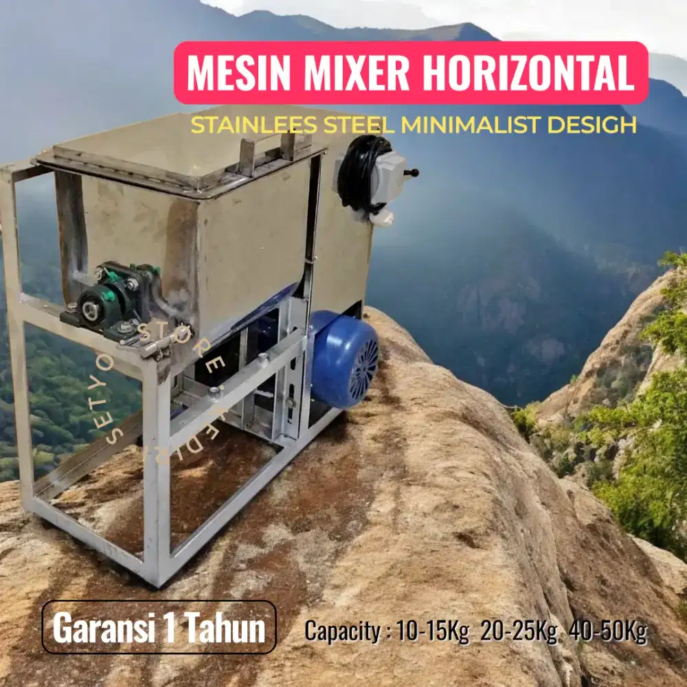 Mesin Mixer Horizontal Super Murah