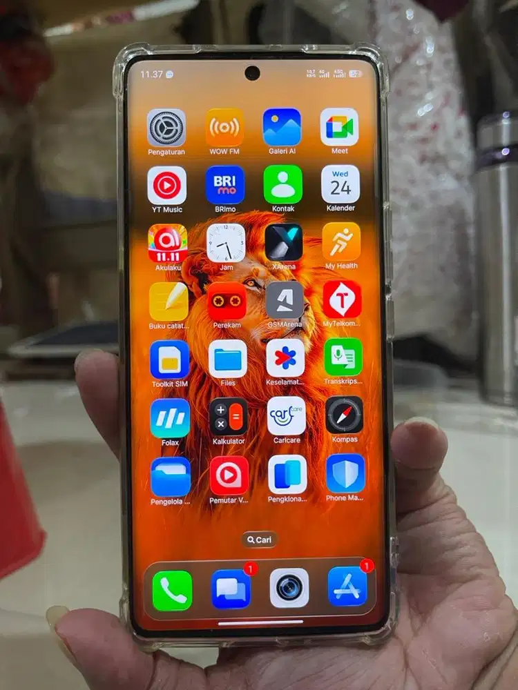 Iinfinix note 40 pro+ 5g green 12/256 gb fullset