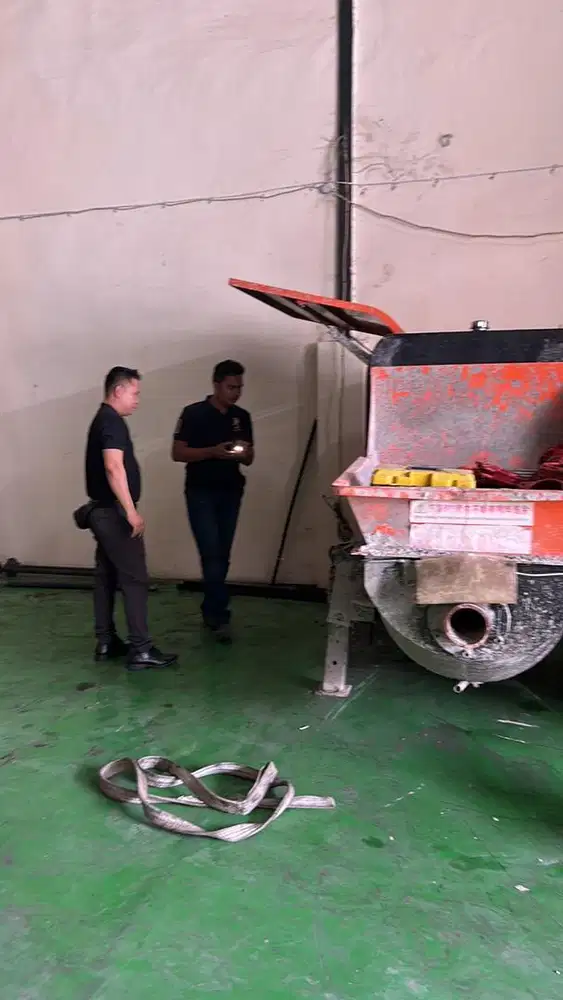 pompa beton / concrete pump mini