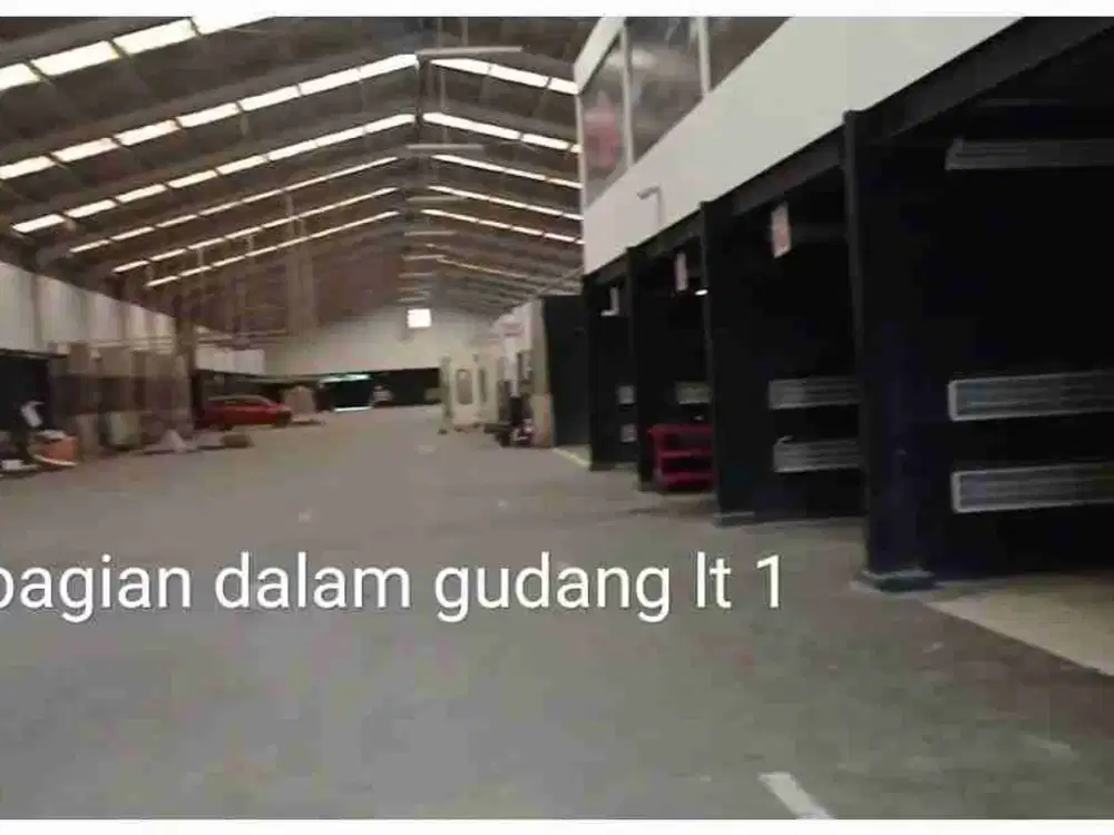 Di jual gudang besar rapi di kawasan taman tekno BSD Tangerang city