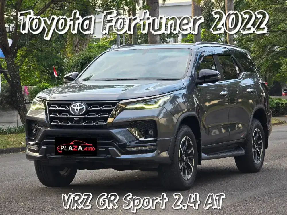 Toyota Fortuner 2022
VRZ GR Sport 2.4 Automatic (TDP 6 juta) KM 45rb