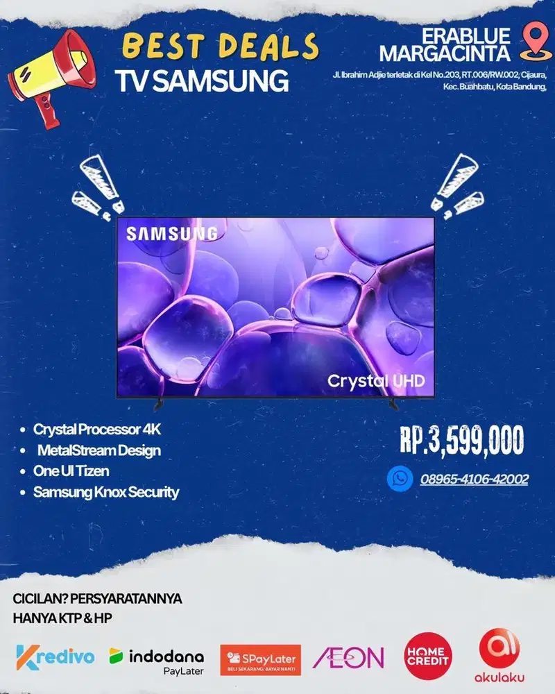 TV SAMSUNG 43 INCH