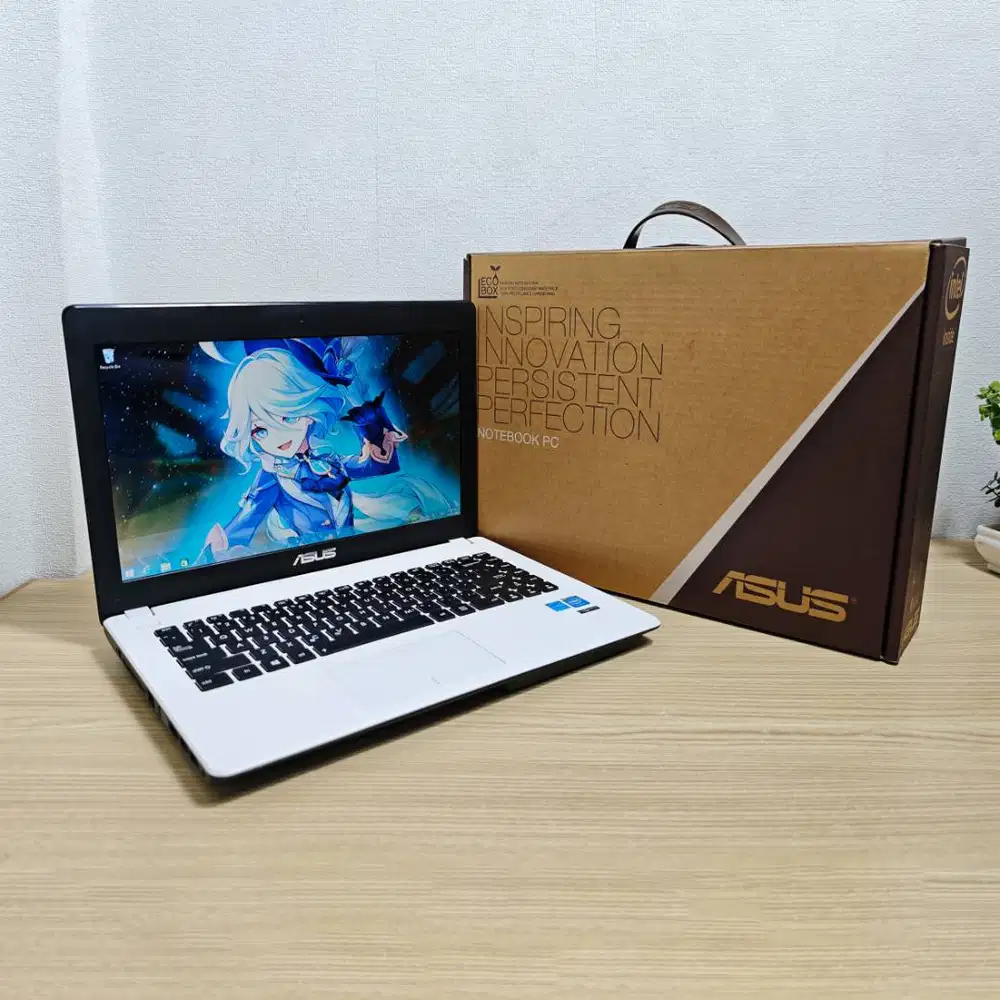 Asus X451M Laptop Kerja Kantor Kuliah Murah No Minus Mulus Fullset
