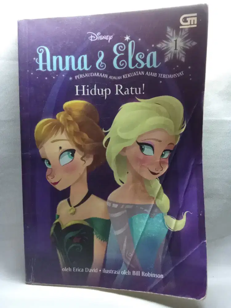 Buku Anna & Elsa Persaudaraan Adalah Kekuatan Ajaib Terdahsyat