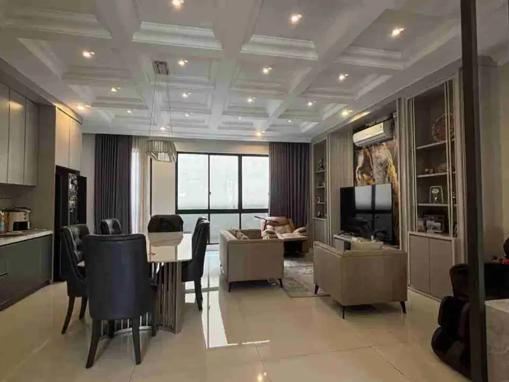 JUAL RUMAH PAKUWON INDAH 3 LANTAI MINIMALIS FULL FURNISH MEWAH SIAP HUNI