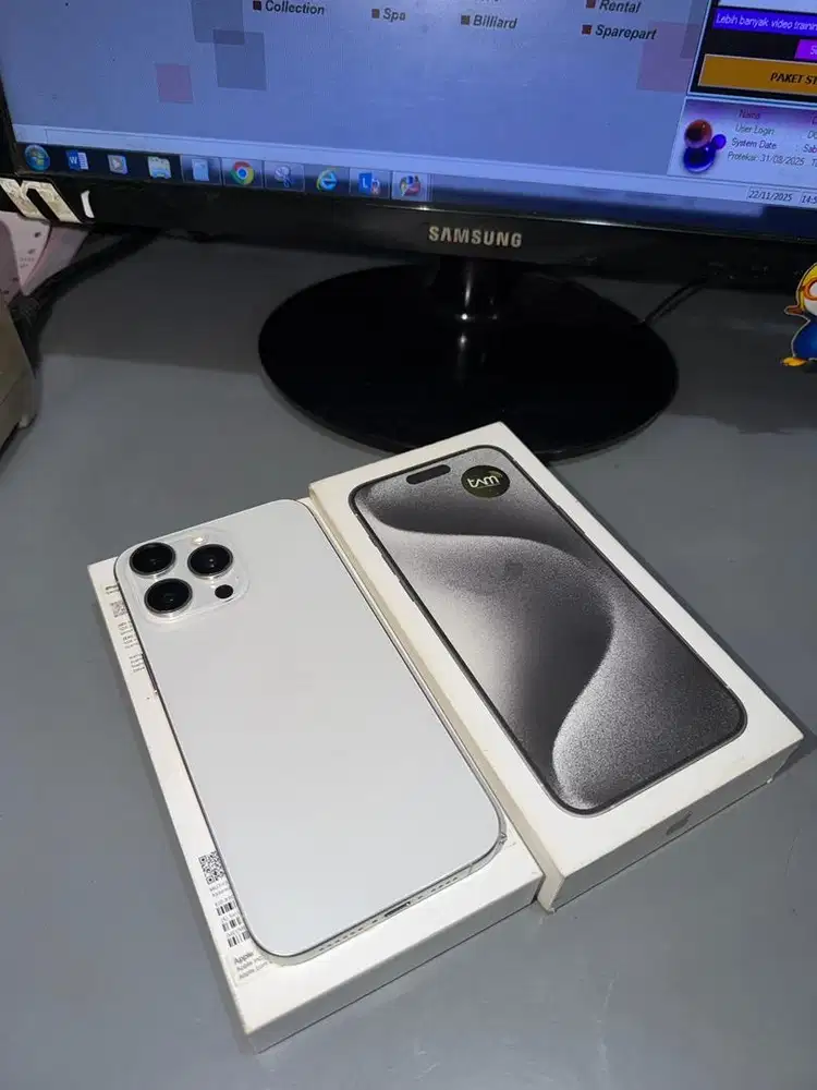 iPhone 15 ProMax 1TB Ex Garansi iBox