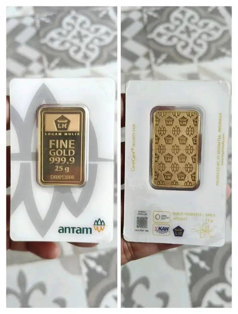 Emas Antam 25Gram