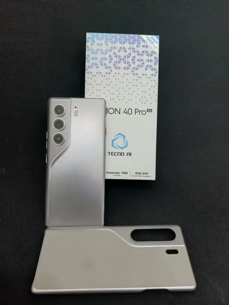 Tekno camon 40 pro 5g 8/256 garansi panjang