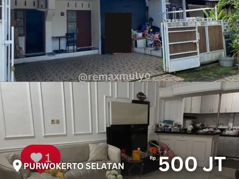 Dijual Rumah Siap Huni Nyaman Area Purwokerto