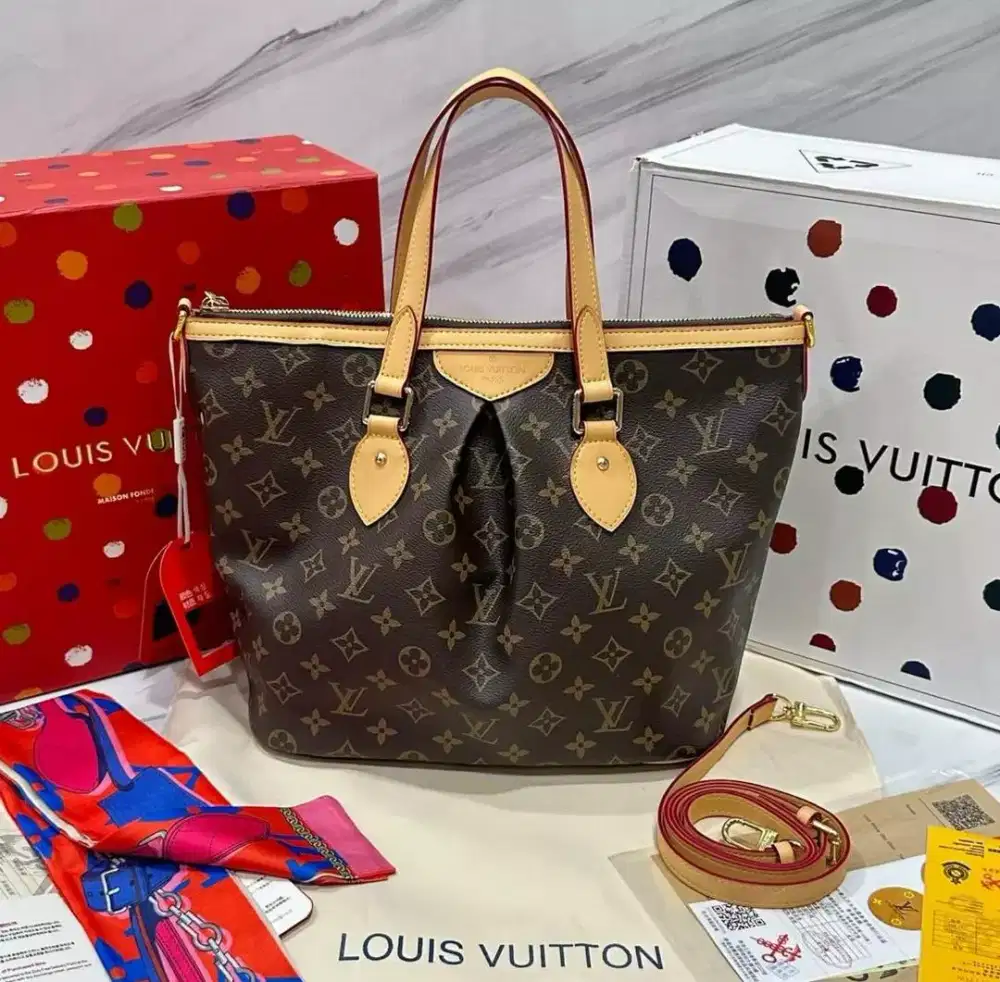 TAS LV LOOP MONOGRAM DOUBLE BOX