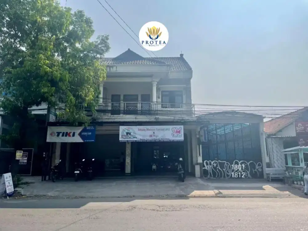 DIJUAL RUKO + GUDANG, PINGGIR JALAN RAYA FATAHILLAH, CIREBON