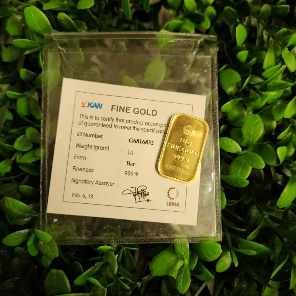 Antam retro 10 gram mulus lengkap